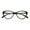 Black, variant on Joernso Blue Light Blocking Glasses Unisex Clear View Kitty Eye Shape Frame Strong Hinge Smooth Transparent with Rim Eye Clear Bluelight Glasses Spectacles