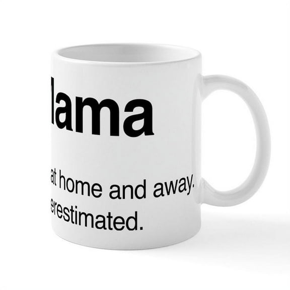 CafePress - Boss Mama Mug - 11 oz Ceramic Mug - Novelty Coffee Tea Cup