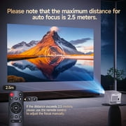 [900ANSI&Auto Focus] Magcubic 8K Support Native 1080P Full HD Projector, Auto Keystone Movie Projector with WiFi 6 & BT 5.4, Android 14 with Built-in Apps, Smart Projector for Home Theater HY350MAX