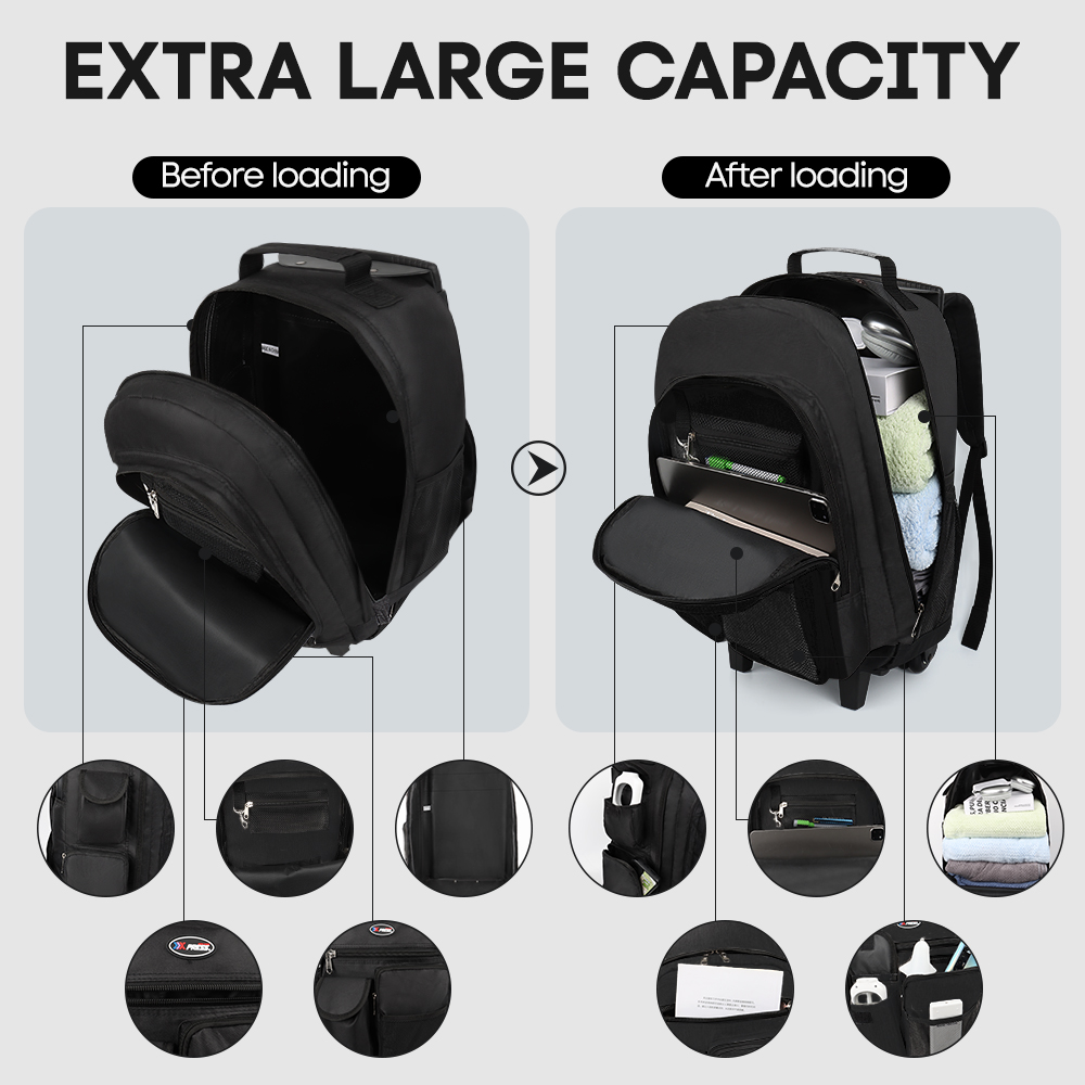 New York Xpress 20" Rolling Backpack photo 4