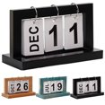 thumbnail image 2 of Coofit Table Calendar Creative Simple Desk Calendar Desk Decoration pour le bureau à domicile, 2 of 10