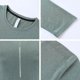 thumbnail image 4 of Camiseta de manga larga informal para hombre, ropa deportiva para correr, de secado rápido, sudadera de entrenamiento de baloncesto, primavera y otoño, 4 of 4