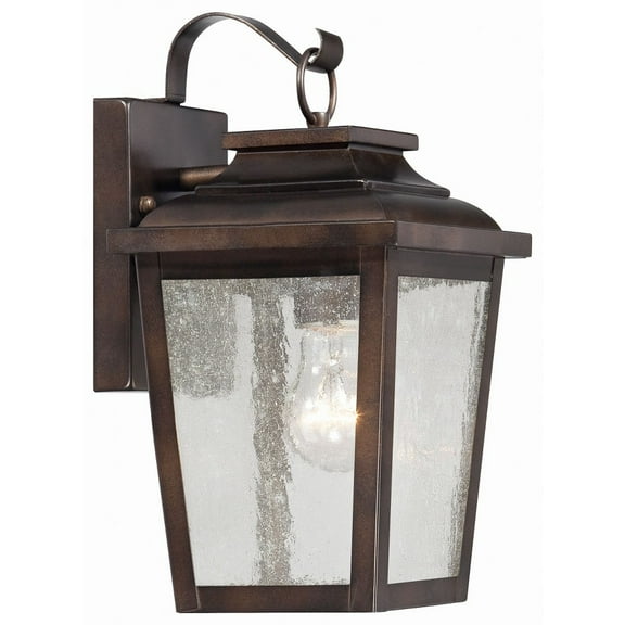 Minka Lavery Irvington Manor 12" High Bronze Outdoor Wall Light
