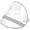 Transparent, variant on YIHONGMU Clear Plastic Rain Bonnet with Visor - Wide Brim Rain Cap for Women/Men
