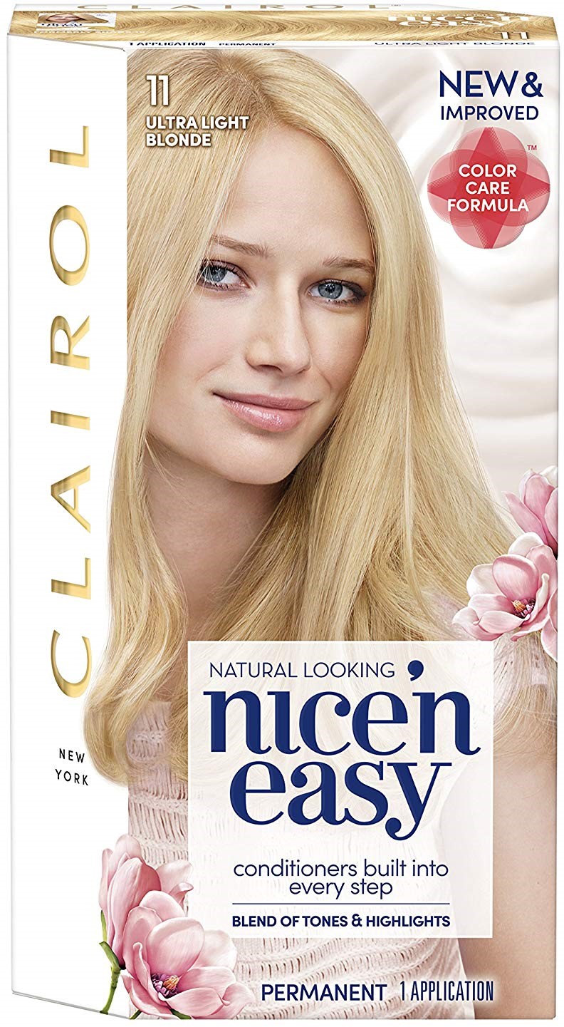 Clairol Nice'n Easy Hair Color, [11] Ultra Light Blonde, 1 Each