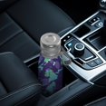 thumbnail image 5 of 29oz Insulated Water Bottle with Tea Infuser, Stainless Steel Travel Mug, Watercolor Splatter Painting Print, 5 of 6