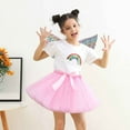 thumbnail image 2 of MEZZALL Toddler Kids Girls Ballet Skirts Birthday Holiday Party Dance Skirt With Wing Outfits Relaxed Fit Baby Wear, 2 of 4