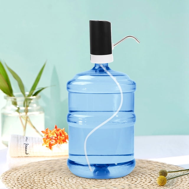 GOOHOCHY Portátil Eléctrico Negro Para Agua De Garrafón Con Materiales Seguros Y Sin