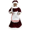thumbnail image 2 of Northlight Animated and Musical African American Mrs. Claus with Candle Christmas Figure - 16", 2 of 5