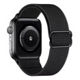 thumbnail image 2 of Correa Para Apple Watch 42 / 44Mm Nylon Elástica Negra QOKNUL Resistente, 2 of 2