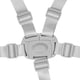 thumbnail image 5 of ColoMX Correas de seguridad para niños y fundas para correas de bebé para asiento de automóvil infantil Arnés para silla alta y cochecito Correas de juguete Juguete para bebé Correas seguras Blanco, 5 of 7