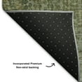 thumbnail image 5 of Addison Rugs Mayfield Premium Machine Washable Transitional Abstract Green Rectangle Rug, 8' X 10' Machine Washable Transitional Abstract Green Oversized Sherpa Throw Blanket, 5 of 6