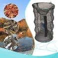 thumbnail image 5 of fankhu Fishing Dredge Net Portable Crawfish Net Corrosion-Resistant Outdoor (25*45CM), 5 of 9
