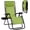 Green, variant on ANHXN Zero Gravity Lounge Chairs, 160°Adjustable Folding Recliner w/Pillow and Cup Holder, Comfy Outdoor Lounge Chairs for Patio, Lawn, Yard & Camp(1 piece)