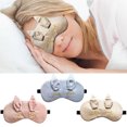 thumbnail image 3 of Bangcool Sleeping Mask Fashion Cute Rabbit Eye Mask Eye Cover Eye Blinder with Ice Pack, 3 of 5