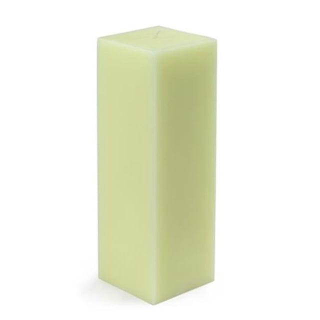 3 x 9 in. Square Pillar Candle, Ivory