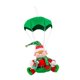 thumbnail image 5 of Muñeco colgante de Navidad, decoración del hogar, adorno artesanal para de Navidad, colgante de Navidad para restaurante, ventana, festivales, Verde, 5 of 8