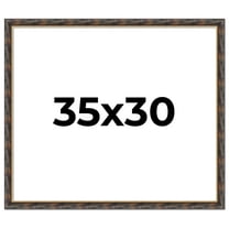 35x30 Frame Gold Real Wood Picture Frame Width 1.5 inches | Interior Frame Depth 0.5 inches |