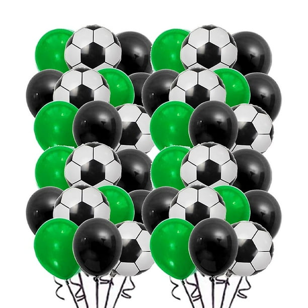 Suministros de decoraciones para fiesta de cumpleaños de fútbol para niños y niñas Decoración de fiesta de cumpleaños temática de fútbol Decoraciones de fútbol para regalos de fiesta de fútbol de
