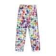 thumbnail image 5 of Balery Men'S Colorful Watercolor Dots Pants,Sleepwear Pants,Pajama Pants,Pj Bottoms Drawstring And Pockets-Xx-Large, 5 of 9