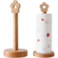 thumbnail image 1 of Kchenrollenhalter Holz Kchenrolle Servietten Halter Stehend,34,5 * 13cm Hy, 1 of 5