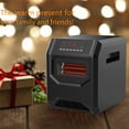 Small Space Heater, 1500/ 750W Portable Electric Infrared Heaters with