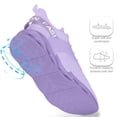 thumbnail image 6 of ZUTY Womens Training Running Shoes Breathable Non Slip Fashion Sneakers for Gym Workout Tennis Walking Sports Purple 7, 6 of 6