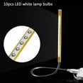 thumbnail image 4 of Lámpara de luz para computadora portátil USB LED 5V 1W 10 LED Lámpara de atenuación táctil de cuello de cisne largo Luz de noche para teclado de computadora portátil Xemadio 2034338-2, 4 of 9