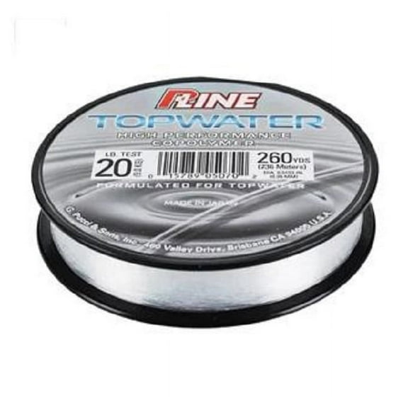 P-Line Topwater High Performance Copolymer 300 Yds Clear