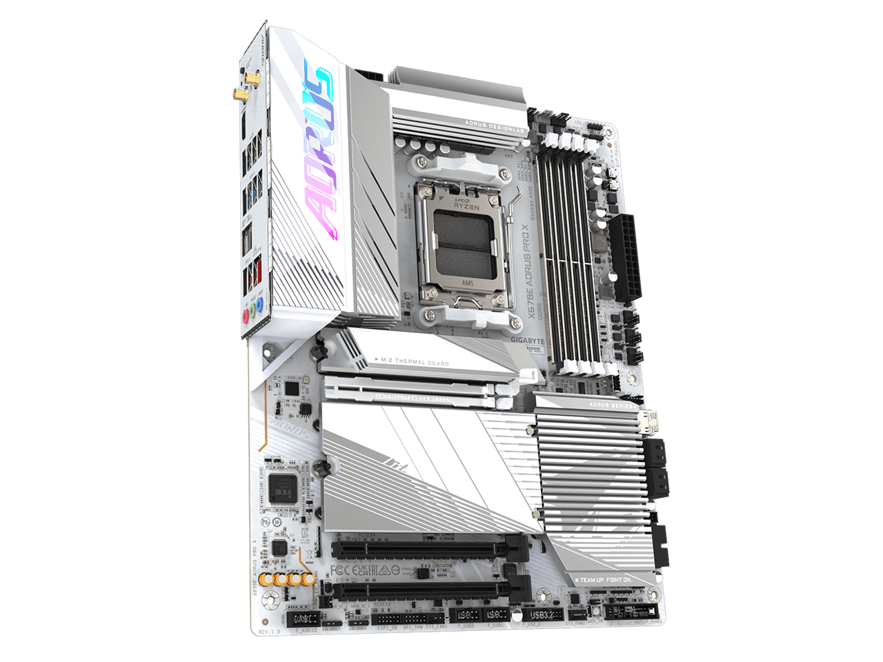 GIGABYTE X670E AORUS PRO X ATX AM5 Ryzen 7000/8000/9000 Motherboard, X670E AORUS PRO X