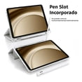 thumbnail image 2 of Funda Protectora Transparente Smart Cover para Samsung Galaxy Tab A9 PLlus - Estuche Carcasa Rígida Antigolpes y Cubierta Color Gris., 2 of 5