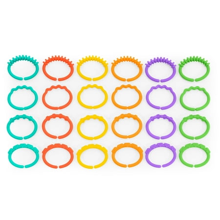 Bright Starts Lots of Links Take-Along Toys, Ages Newborn +
