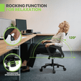 thumbnail image 4 of Magshion Mesh Office Chair Desk Chair, Mid Back Ergonomic Adjustable Height Rolling Swivel Computer Chair with Lumbar Support, Black, 4 of 14