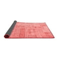 thumbnail image 2 of Ahgly Company Indoor Round Patchwork Red Transitional Area Rugs, 8' Round, 2 of 4
