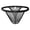 1Pack:Black, variant on Men's Mesh Breathable Stretch Low Rise Contour Pouch Thong Underwear, Blue, 1-Pack, S