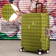 thumbnail image 4 of Green Bigfoot Pattern Luggage Cover Fashion Suitcase Cover Baggage Covers Fit 25-28 Inch Luggage (Go Travel), 4 of 5