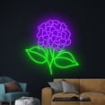 thumbnail image 5 of Handmadetneonsign Hydrangea Neon Sign, Hydrangea Flower Wall Art Decor, Florist Wall Decor, 5 of 5