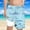 S-Light Blue, variant on Rhuody Swim Trunks Fir Boy High Elastic Waist Swimming Shorts Cartoon Prints Lace Up Loose Casual Pants Comfortable Bathing Suit Light Blue 14 Years