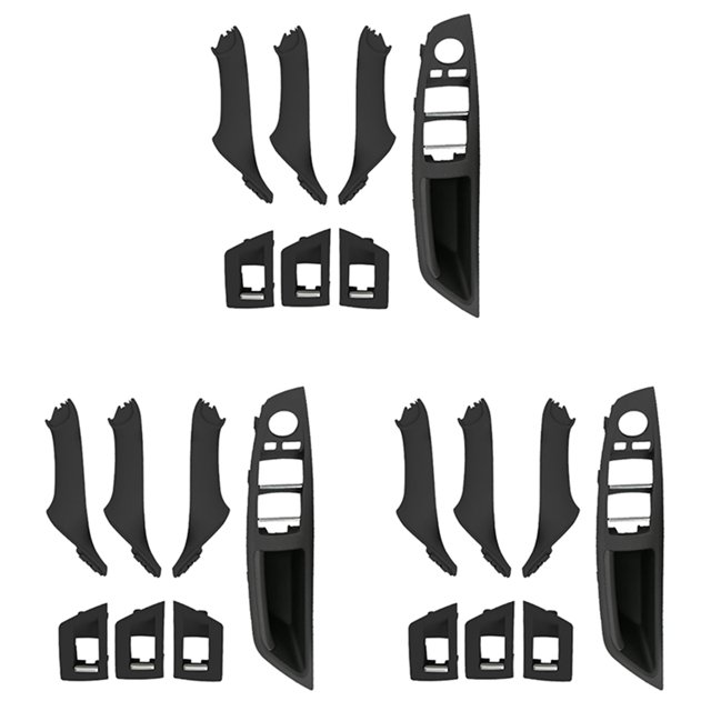 21Pcs Car Inner Door Handle Window Lift Switch Armrest Panel For- 5 Series F10 F11 F18 2010-2017 RHD 51417225875 RHD