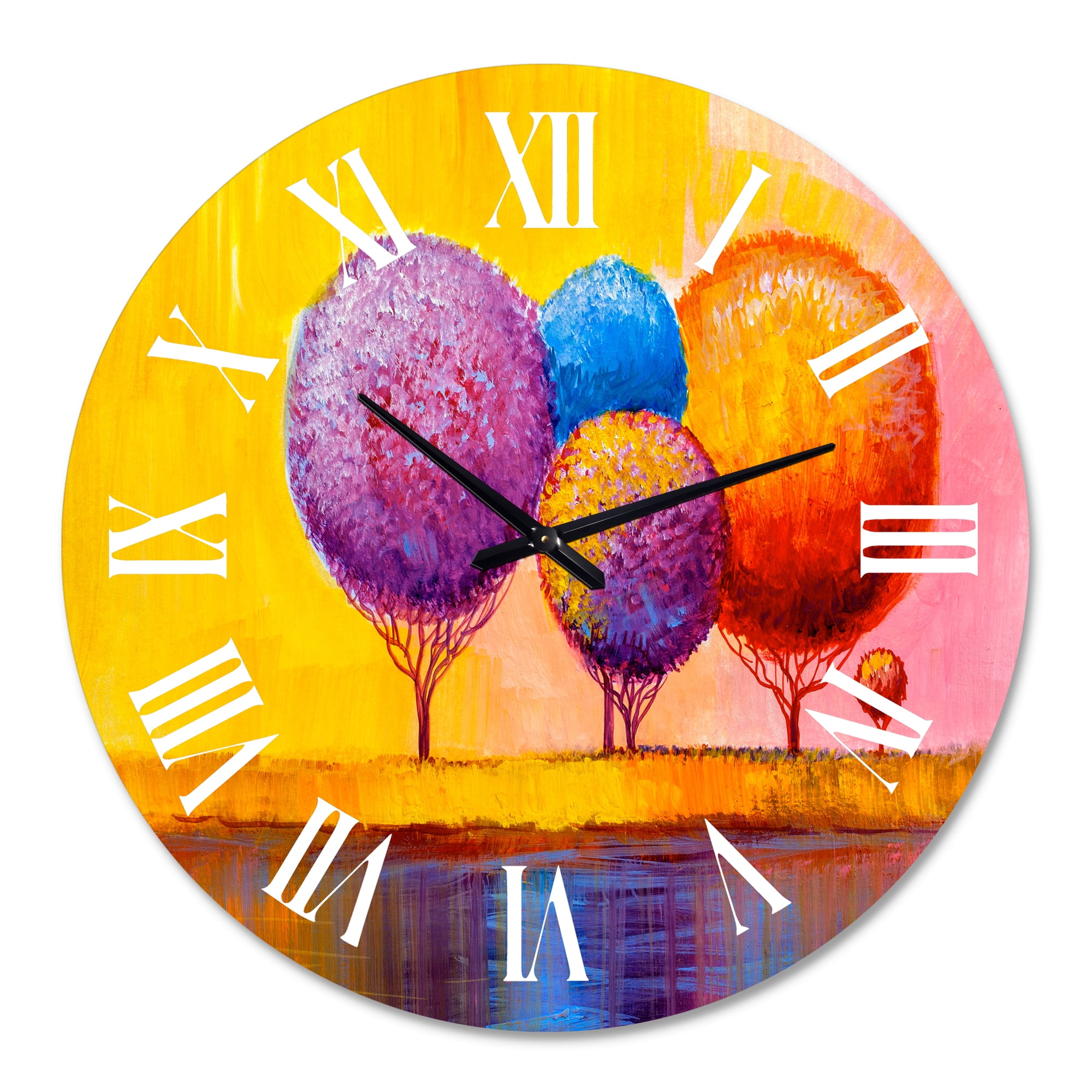Designart 1" Quartz Modern/Contemporary Wall Clock