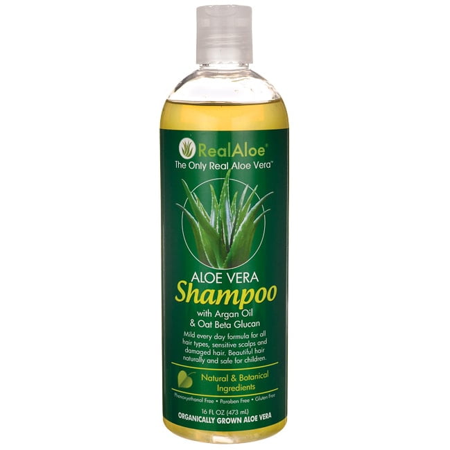 Real Aloe Aloe Vera Shampoo 16 fl oz Liquid