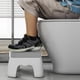 thumbnail image 5 of Soft Toilet Stool Bathroom Hair Non-slip Treading Stool Office Padded Footstool, 5 of 6