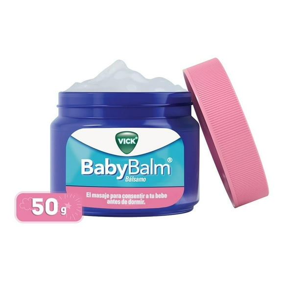 Ungüento Vick BabyBalm Bálsamo para consentir a tu bebé 50 g
