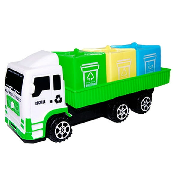 CanGong Sanitation Car Toys Truck Imaginative Play Toy for Improving Fine Toys for Kids Toddler Books Baby Toys 12-18 Months Learning Toys For Toddlers 1-3 Toys Sensory Toys For Toddlers 1-3