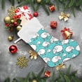 thumbnail image 6 of Coolnut 17.7 Inch Christmas Stockings, 1 PCS Cute Funny Sheep Presonalized Large Stocking Sock for Family Holiday Xmas Party Decorations, 6 of 7