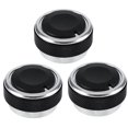 thumbnail image 2 of Bouton de Commutation Bouton de Rotation de Climatisation 3Pcs Voiture Bouton de Climatisation Commutateur Moteur Démarrage Bouton de Rotation Revêtement Extérieur Noir, 2 of 5