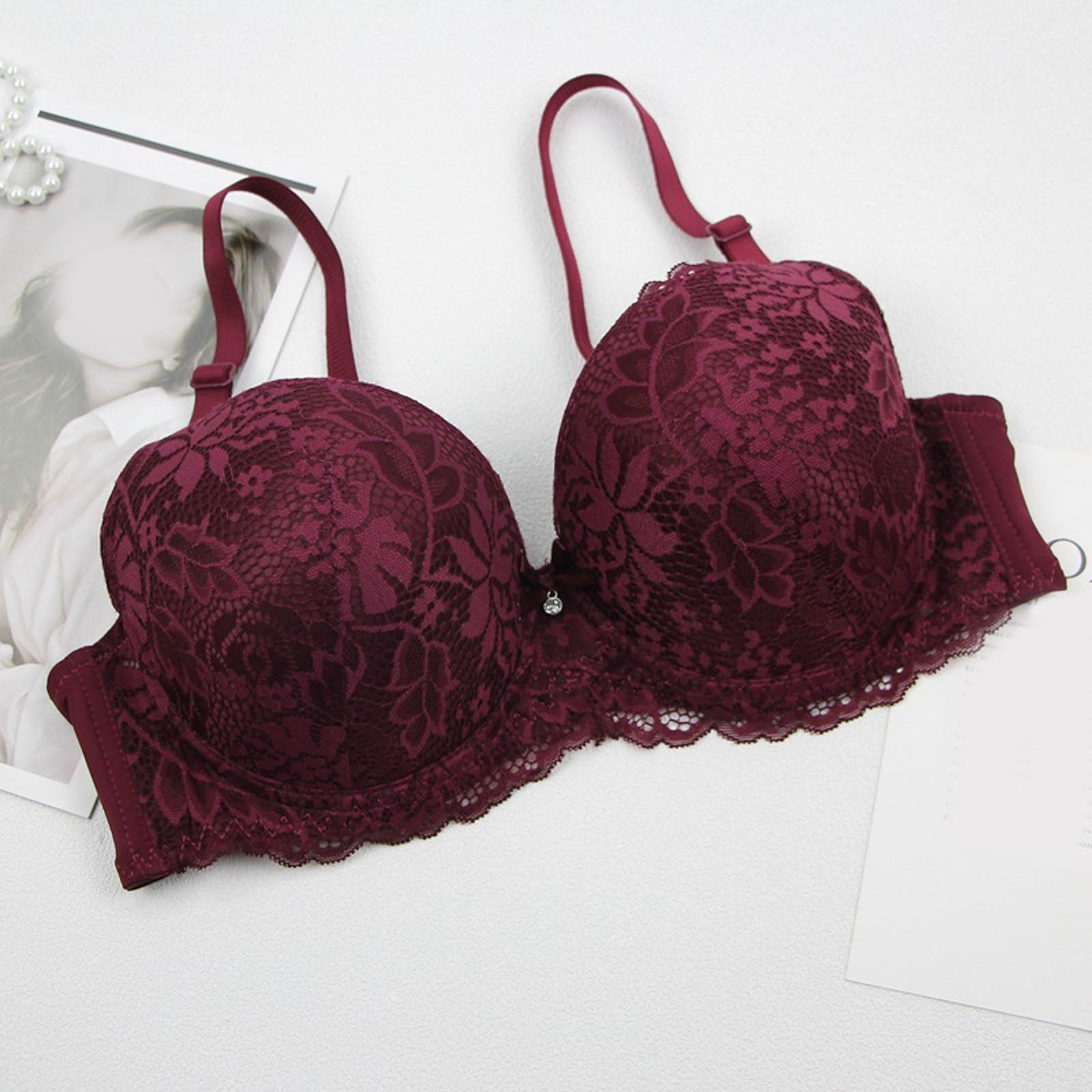 Wireless Strapless Bra  Backless Tube Top Bralette Fashion Female Sexy  Lace Printed Coloured Bra Elastic Underwear - Walmart.com