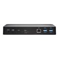 thumbnail image 3 of Kensington SD4700P USB-C & USB 3.0 Dual-2K Dock - DP & HDMI - Windows & Mac - Docking station - USB-C - HDMI, DP - GigE - 135 Watt - TAA Compliant - North America, 3 of 9