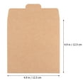 thumbnail image 5 of 30 Pcs Packaging Kraft Paper CD/DVD Storage Paper Holder Kraft CD Sleeves Kraft Dvd Sleeve Kraft Paper Bags, 5 of 6
