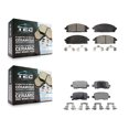 thumbnail image 1 of TEC Front Rear Ceramic Brake Pads Kit for Car 2003-2006 Acura MDX KTC-100434, 1 of 10
